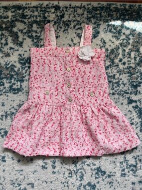 Janie and Jack pink party dress 2T
